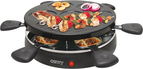 Camry | CR 6606 | Grill | Raclette | 1200 W | Black